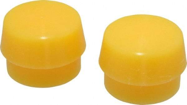 Garland - 1-3/4" Face Diam, Orange Hammer Tip/Face - Plastic - Apex Tool & Supply