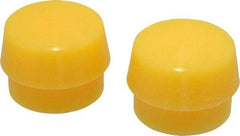 Garland - 1-3/4" Face Diam, Orange Hammer Tip/Face - Plastic - Apex Tool & Supply