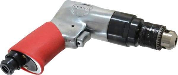 Sioux Tools - 3/8" Reversible Keyed Chuck - Pistol Grip Handle, 1,800 RPM, 0.47 hp - Apex Tool & Supply