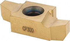 Seco - 26NR Internal Right Hand 2 Acme Laydown Threading Insert - Grade CP300, TiAlN/TiN Coated Carbide, 15.88mm Inscribed Circle - Apex Tool & Supply