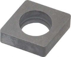 Kennametal - 7.52mm Inscribed Circle, Diamond (Shape) Turning Shim for Indexables - 0.19" Thick, ICSN Shim Style - Apex Tool & Supply