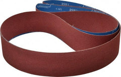 Norton - 3" Wide x 132" OAL, 80 Grit, Ceramic Abrasive Belt - Ceramic, Medium, Coated, Series R981 - Apex Tool & Supply