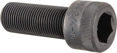 Holo-Krome - 3/4-16 UNF Hex Socket Drive, Socket Cap Screw - Alloy Steel, Black Oxide Finish, Fully Threaded, 2" Length Under Head - Apex Tool & Supply