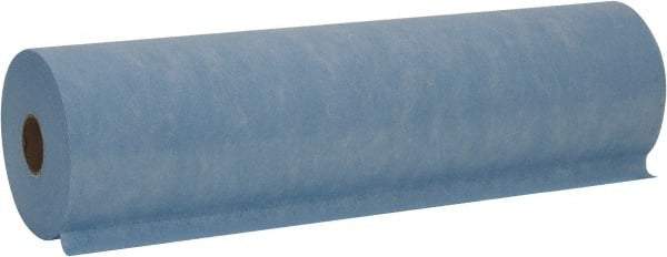 WypAll - X60 Dry Shop Towel/Industrial Wipes - Small Roll, 13-3/8" x 19-5/8" Sheet Size, Blue - Apex Tool & Supply