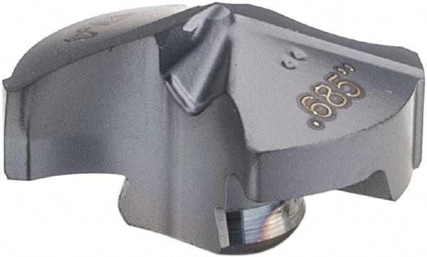 Iscar - Series IDI-SG, 0.685" Diam Grade IC908 140° Replaceable Drill Tip - Carbide, TiAlN Finish - Apex Tool & Supply