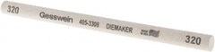 320 Grit Aluminum Oxide Round Polishing Stone Coarse/Medium Grade, 3/8″ Wide x 6″ Long x 3/8″ Thick