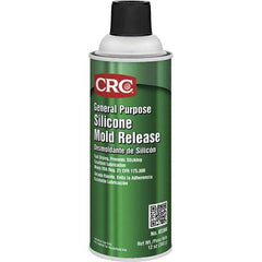 CRC - 16 Ounce Aerosol Can, Clear, General Purpose Mold Release - Food Grade, Silicone Composition - Apex Tool & Supply