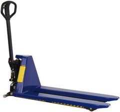 Value Collection - 2,200 Lb Capacity, 31-1/2" Lift Portable Skid Lifter - 3-1/2" Min Lift Height, 43" Fork Length x 20" Fork Width, 20" Overall Width - Apex Tool & Supply