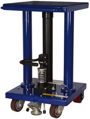 Value Collection - 500 Lb Capacity Hydraulic Lift Table - 30" to 47-1/2" Lift Height, 18" Platform Length x 18" Platform Width - Apex Tool & Supply