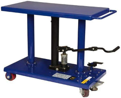 Value Collection - 1,000 Lb Capacity Hydraulic Lift Table - 30" to 47-1/2" Lift Height, 36" Platform Length x 18" Platform Width - Apex Tool & Supply