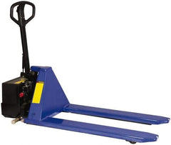 Value Collection - 2,200 Lb Capacity, 31" Lift Height, Battery Operated Lift - 3-1/3" Lowered Height, 13" Load Center, 43-1/4" Fork Length, 26-3/4" Overall Width - Apex Tool & Supply