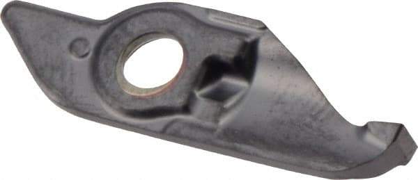 Iscar - 10300020MIFR Grade IC908, 3mm Cutting Width Carbide Grooving Insert - 9mm Max Depth of Cut, Neutral, 0.2mm Corner Radius, TiAlN Finish - Apex Tool & Supply