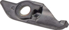 Iscar - 10300020MIFR Grade IC908, 3mm Cutting Width Carbide Grooving Insert - 9mm Max Depth of Cut, Neutral, 0.2mm Corner Radius, TiAlN Finish - Apex Tool & Supply
