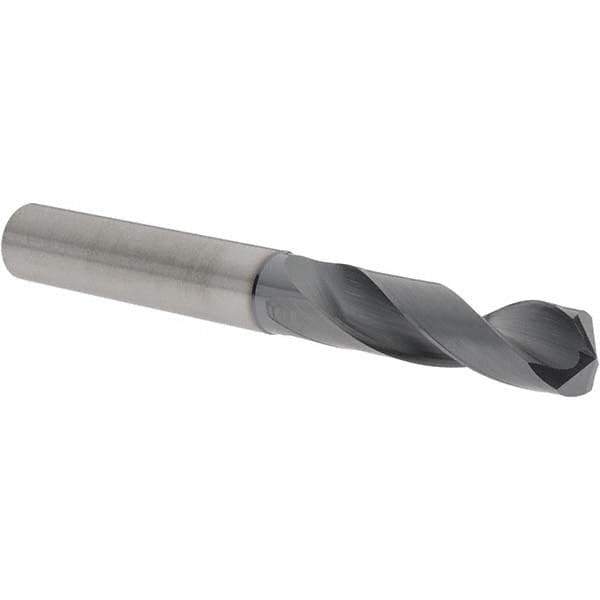 Sumitomo - 29/64" 135° Solid Carbide Screw Machine Drill Bit - TiAlCr/TiSi Finish, 1.8504" Flute Length, 3.937" OAL - Apex Tool & Supply