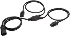 Tripp-Lite - Power Supply Y Splitter Dual Drive Cable - Use with Devices Requiring IEC-320-C14 Power Cable - Apex Tool & Supply