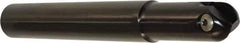 Millstar - 3/4" Cut Diam, 3-1/2" Max Depth of Cut, 3/4" Shank Diam, 4" OAL, Indexable Ball Nose End Mill - Straight Shank, SFCY Toolholder, MB, MBT, RBT Insert - Apex Tool & Supply