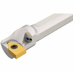 Iscar - XNUW 1305, 90° Lead Angle SXCI Internal Right Hand Indexable Profiling Toolholder - 3/4" Shank Width, 6" Long, Steel, Through Coolant - Apex Tool & Supply
