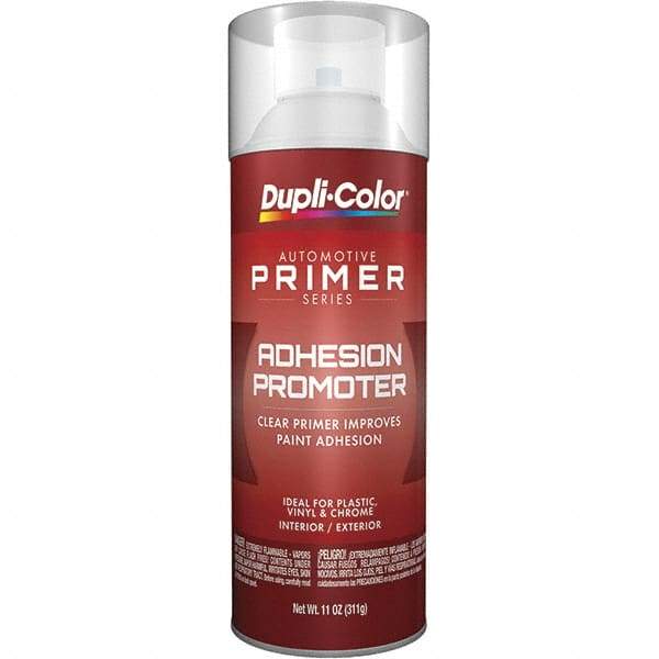 Dupli-Color - 11 Fluid Ounce, Clear Adhesive Adhesion Promoter - For Use with Metal - Apex Tool & Supply