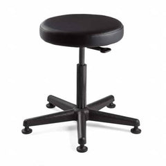 Bevco - Swivel & Adjustable Stools Type: Adjustable Backless Stool Base Type: Nylon - Apex Tool & Supply