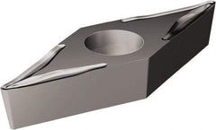 Sandvik Coromant - VBMT331 UM Grade H13A Carbide Turning Insert - Uncoated, 35° Diamond, 3/8" Inscr Circle, 3/16" Thick, 1/64" Corner Radius - Apex Tool & Supply