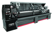 21x80 Geared Head Lathe with 3-1/8" D1-8 Large Spindle Bore;Matrix disc clutch; 21" swing; 80" between centers; 10-2/3" cross slide travel; 16 spindle speeds (20-1600RPM); 10HP 230/460V 3PH Prewired 230V CSA/UL Certified - Apex Tool & Supply