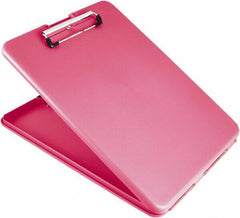 Saunders - 1-1/4" Long x 9-1/2" Wide, Clip Board - Pink - Apex Tool & Supply