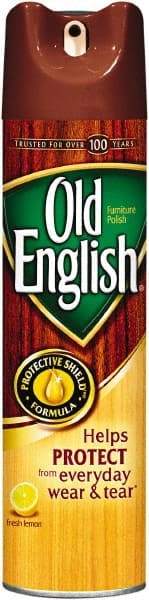 Old English - 12.5 Fluid Ounce Liquid Furniture Polish - Lemon Scent, Aerosol - Apex Tool & Supply