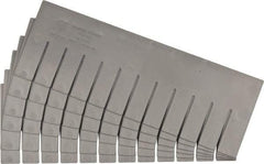 Quantum Storage - 16-1/2" Wide x 6" High, Gray Bin Divider - Use with DG92060 - Apex Tool & Supply