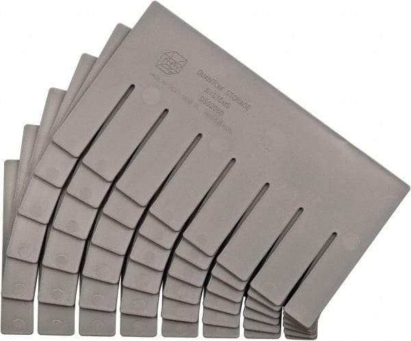 Quantum Storage - 10.9" Wide x 6" High, Gray Bin Divider - Use with DG92060 - Apex Tool & Supply