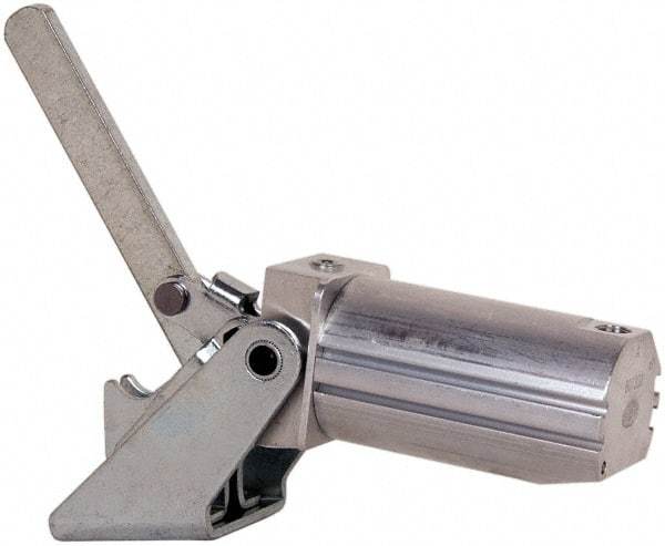 De-Sta-Co - 500 Lb Inner Hold Capacity, Horiz Mount, Air Power Hold-Down Toggle Clamp - 1/8 NPT Port, 145 Max psi, 103° Bar Opening, 35.05mm Height Under Bar - Apex Tool & Supply