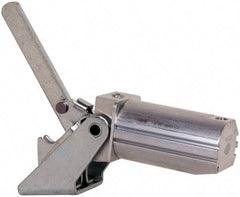 De-Sta-Co - 500 Lb Inner Hold Capacity, Horiz Mount, Air Power Hold-Down Toggle Clamp - 1/8 NPT Port, 145 Max psi, 103° Bar Opening, 35.05mm Height Under Bar - Apex Tool & Supply