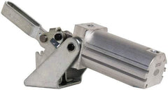 De-Sta-Co - 375 Lb Inner Hold Capacity, Horiz Mount, Air Power Hold-Down Toggle Clamp - 1/8 NPT Port, 145 Max psi, 103° Bar Opening, 35.05mm Height Under Bar - Apex Tool & Supply