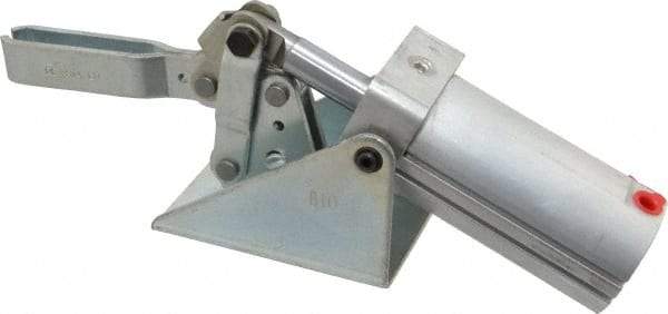 De-Sta-Co - 600 Lb Inner Hold Capacity, Horiz Mount, Air Power Hold-Down Toggle Clamp - 1/8 NPT Port, 145 Max psi, 99° Bar Opening, 45.47mm Height Under Bar - Apex Tool & Supply