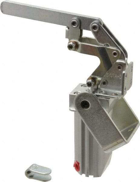 De-Sta-Co - 450 Lb Inner Hold Capacity, Vert Mount, Air Power Hold-Down Toggle Clamp - 1/8 NPT Port, 145 Max psi, 95° Bar Opening, 68.33mm Height Under Bar - Apex Tool & Supply