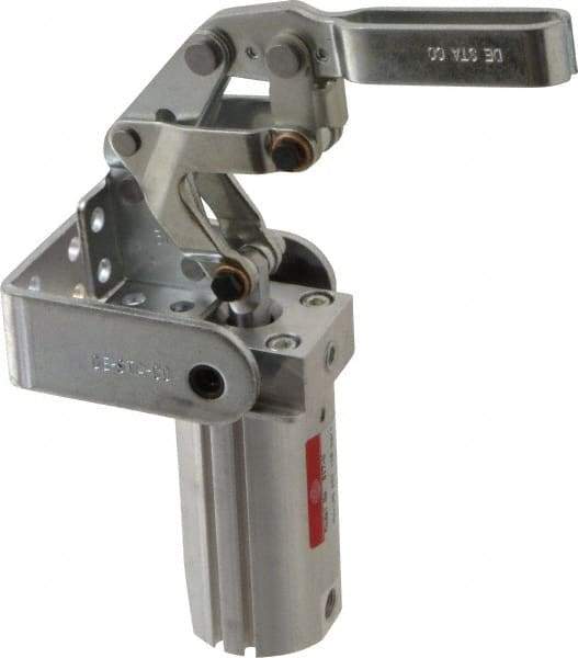 De-Sta-Co - 375 Lb Inner Hold Capacity, Vert Mount, Air Power Hold-Down Toggle Clamp - 1/8 NPT Port, 145 Max psi, 95° Bar Opening, 68.33mm Height Under Bar - Apex Tool & Supply