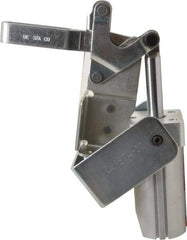 De-Sta-Co - 600 Lb Inner Hold Capacity, Vert Mount, Air Power Hold-Down Toggle Clamp - 1/8 NPT Port, 145 Max psi, 88° Bar Opening, 98.81mm Height Under Bar - Apex Tool & Supply