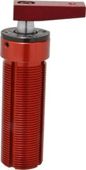 De-Sta-Co - 25 Lb Clamping Force, Left Hand Swing, 21.59mm Total Stroke, Single-Acting Pneumatic Swing Clamp - 10-32 Port, 72.9mm Body Length x 31.8mm Body Width, 4.1 cm3 (Clamp), 130 Max psi - Apex Tool & Supply