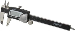 Fowler - 0 to 100mm Range, 0.01mm Resolution, Electronic Caliper - Stainless Steel with 1.56" Stainless Steel Jaws, 0.02mm Accuracy - Apex Tool & Supply