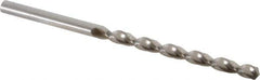Chicago-Latrobe - 5/32" 135° High Speed Steel Jobber Drill - Bright Finish, Right Hand Cut, Parabolic Flute, Straight Shank, 3-1/8" OAL, Notched Point - Apex Tool & Supply