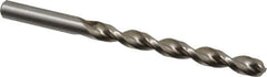 Chicago-Latrobe - 5/16" 135° High Speed Steel Jobber Drill - Bright Finish, Right Hand Cut, Parabolic Flute, Straight Shank, 4-1/2" OAL, Notched Point - Apex Tool & Supply