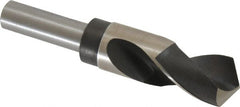 Hertel - 1-7/32" Drill, 118° Point, High Speed Steel Silver Deming & Reduced Shank Drill Bit - Apex Tool & Supply