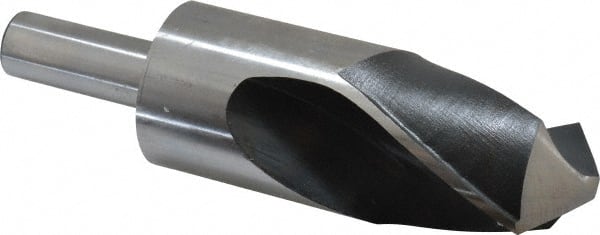 Hertel - 1-13/16" Drill, 118° Point, High Speed Steel Silver Deming & Reduced Shank Drill Bit - Apex Tool & Supply