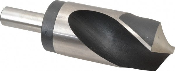 Hertel - 2" Drill, 118° Point, High Speed Steel Silver Deming & Reduced Shank Drill Bit - Apex Tool & Supply