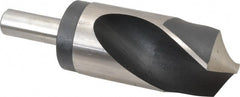 Hertel - 2" Drill, 118° Point, High Speed Steel Silver Deming & Reduced Shank Drill Bit - Apex Tool & Supply