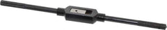 Cle-Line - 5/32 to 1/2" Tap Capacity, Straight Handle Tap Wrench - 11" Overall Length - Apex Tool & Supply