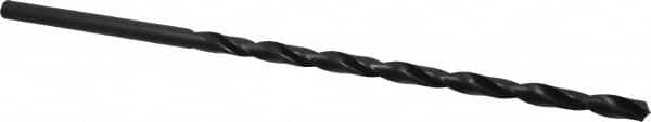 Hertel - 37/64" 118° 2-Flute High Speed Steel Extra Length Drill Bit - Apex Tool & Supply