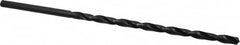 Hertel - 37/64" 118° 2-Flute High Speed Steel Extra Length Drill Bit - Apex Tool & Supply