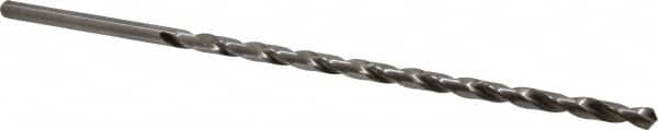 Hertel - 35/64" 118° 2-Flute High Speed Steel Extra Length Drill Bit - Apex Tool & Supply