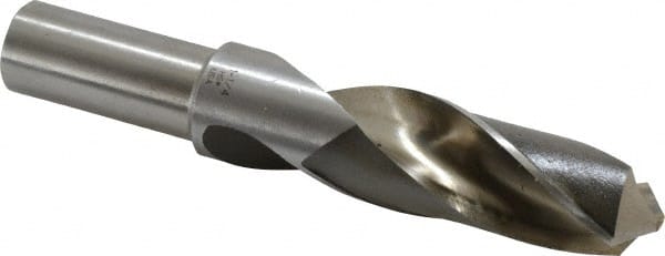 Hertel - 1-1/4" 118° High Speed Steel Screw Machine Drill Bit - Apex Tool & Supply