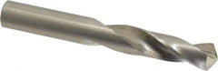 Hertel - 33/64" 118° High Speed Steel Screw Machine Drill Bit - Bright Finish, Right Hand Cut, 2-3/8" Flute Length, 3-7/8" OAL - Apex Tool & Supply